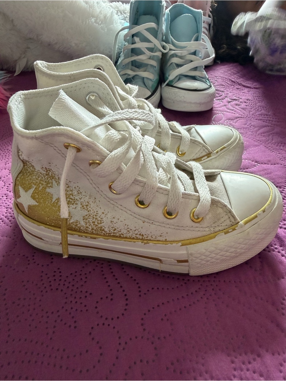 Girls Converse Platform